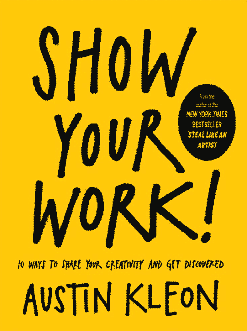 show your work book cover